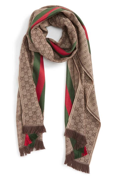 green gucci scarf